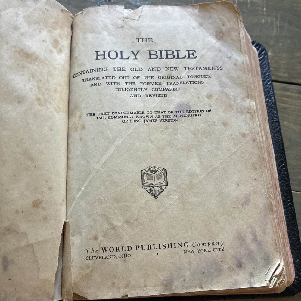 Holy Bible Containing The Old And New Testaments Translated From Original Tongue - Picture 6 of 16